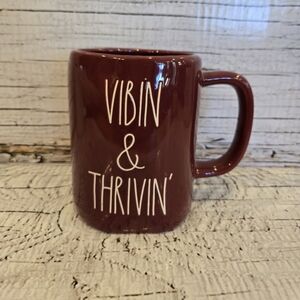 Rae Dunn "Vibin & Thrivin" Mug